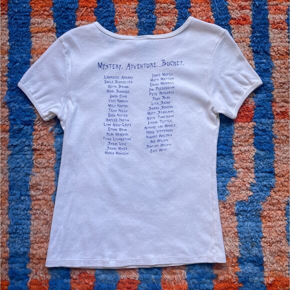 Vtg Phantasmagoria 1995 Horror Mystery Video Game Baby Tee Size Medium - Picture 2 of 10